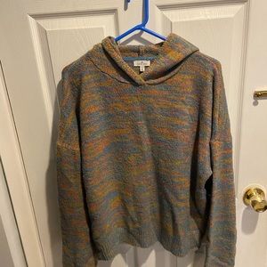 Ivory Ella Hooded Sweater XL